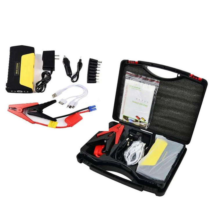 INICIADOR DE BATERIA REF. TM 15 Arranca tu vehículo y carga tus dispositivos en segundos